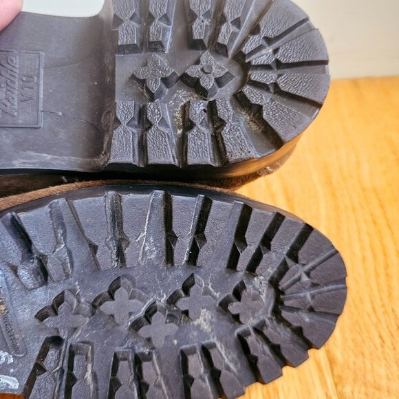 Raichle Switzerland Womens Hiking Boots Brown Suede Lace Up 6.5 - Picture 8 of 10